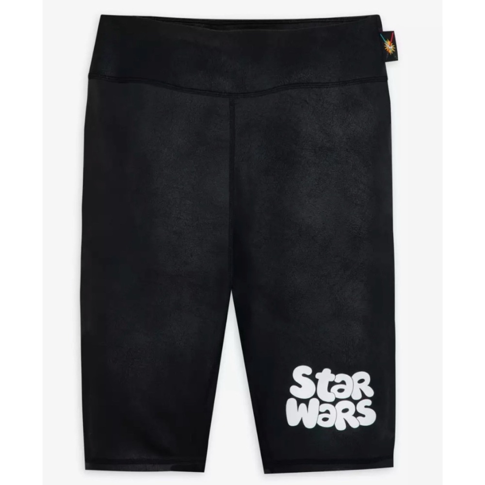 Disney Star Wars Black Biker Shorts for Women Size Small New with Tags